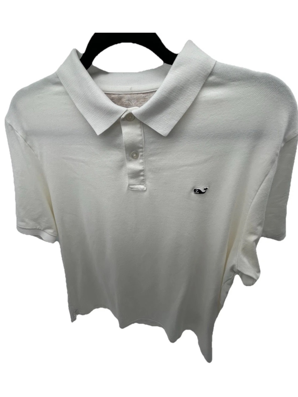 Vineyard Vines White Edgartown Polo Shirt
